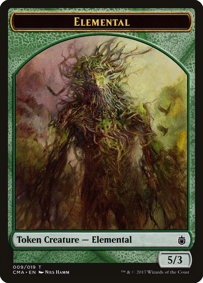 Elemental Token [Commander Anthology Tokens] | GrognardGamesBatavia