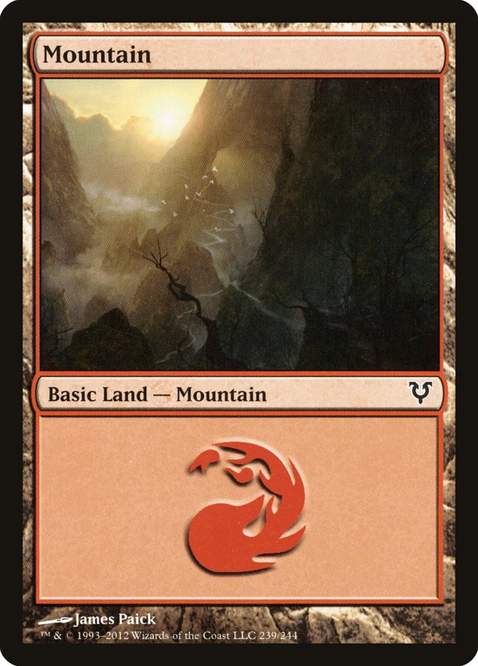 Mountain (239) [Avacyn Restored] | GrognardGamesBatavia