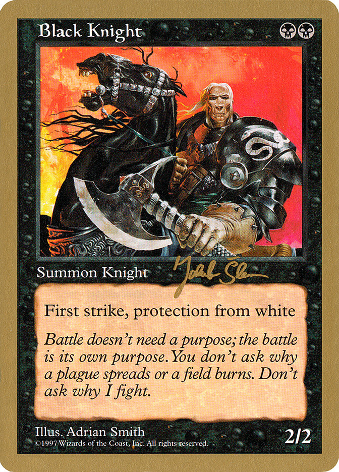 Black Knight (Jakub Slemr) [World Championship Decks 1997] | GrognardGamesBatavia