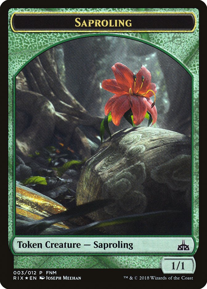 Illusion // Saproling Double-Sided Token [Friday Night Magic 2018] | GrognardGamesBatavia