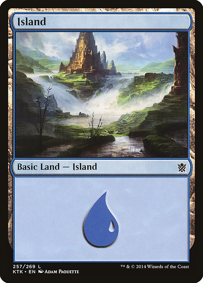 Island (257) [Khans of Tarkir] | GrognardGamesBatavia