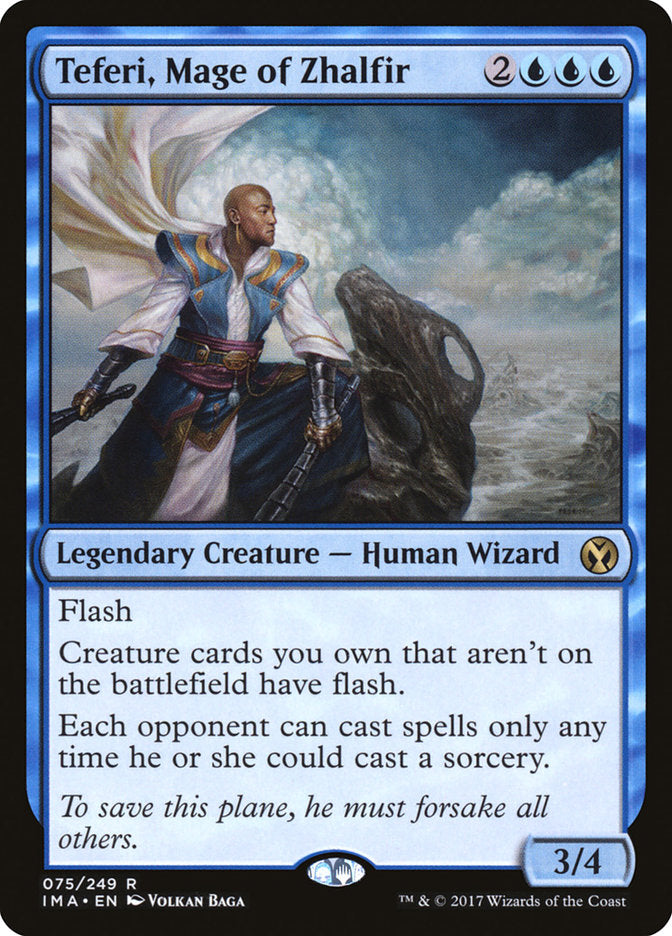 Teferi, Mage of Zhalfir [Iconic Masters] | GrognardGamesBatavia