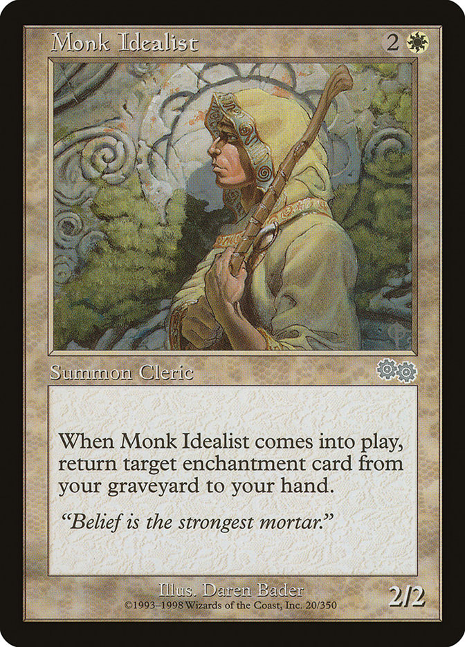 Monk Idealist [Urza's Saga] | GrognardGamesBatavia