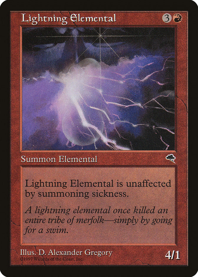 Lightning Elemental [Tempest] | GrognardGamesBatavia