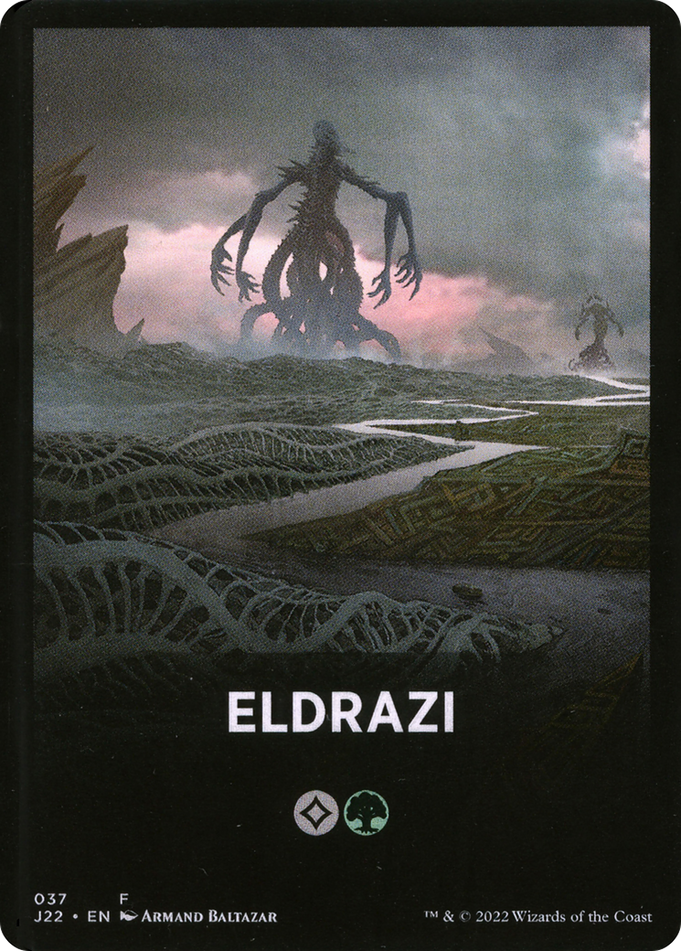 Eldrazi Theme Card [Jumpstart 2022 Front Cards] | GrognardGamesBatavia