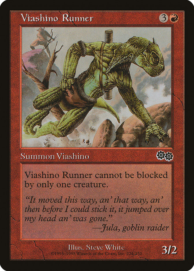 Viashino Runner [Urza's Saga] | GrognardGamesBatavia