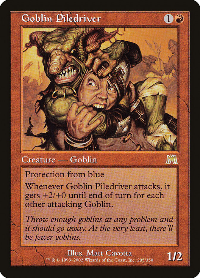 Goblin Piledriver [Onslaught] | GrognardGamesBatavia