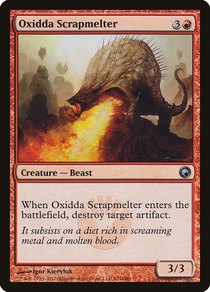 Oxidda Scrapmelter [Scars of Mirrodin] | GrognardGamesBatavia