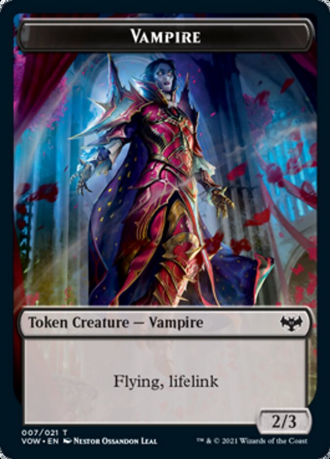 Vampire Token (007) [Innistrad: Crimson Vow Tokens] | GrognardGamesBatavia