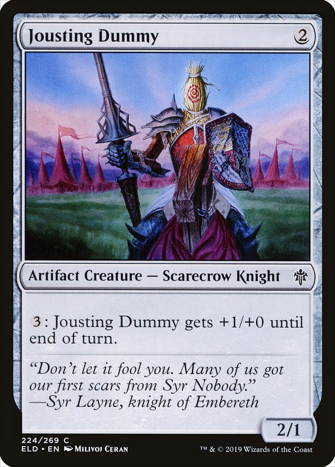 Jousting Dummy [Throne of Eldraine] | GrognardGamesBatavia