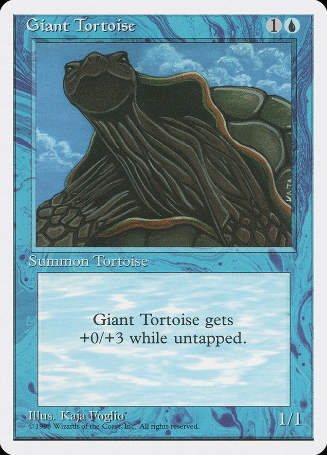Giant Tortoise [Fourth Edition] | GrognardGamesBatavia