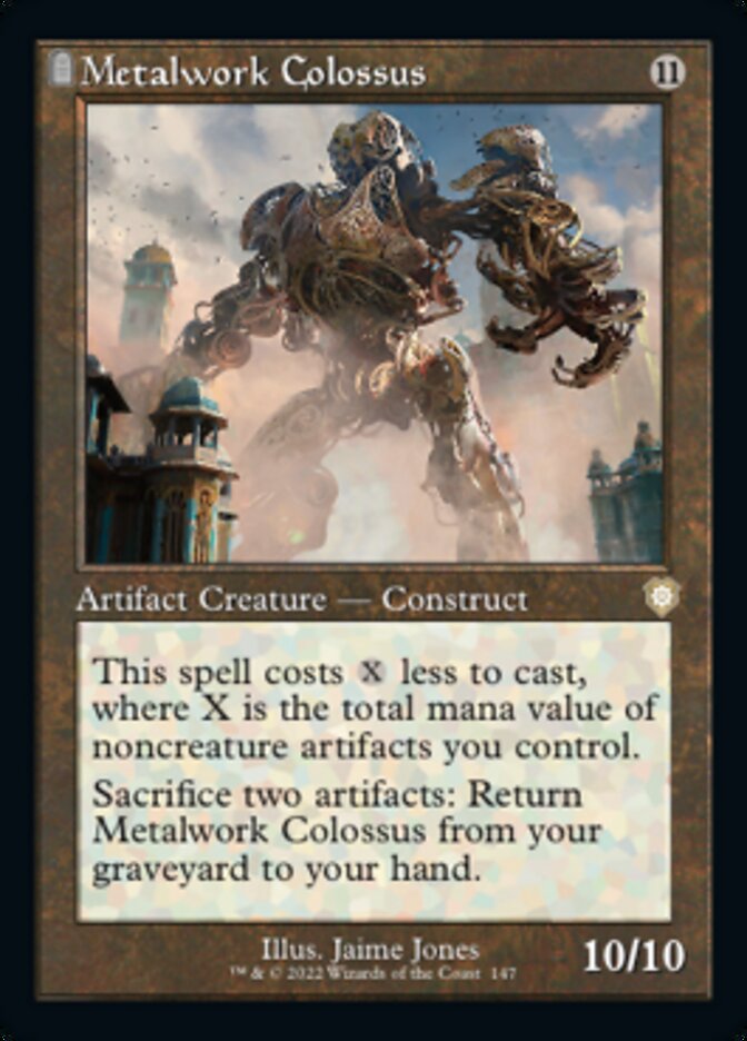 Metalwork Colossus (Retro) [The Brothers' War Commander] | GrognardGamesBatavia