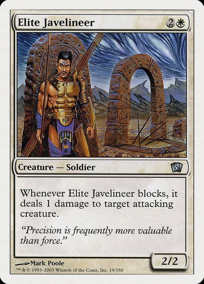 Elite Javelineer [Eighth Edition] | GrognardGamesBatavia