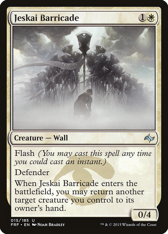 Jeskai Barricade [Fate Reforged] | GrognardGamesBatavia