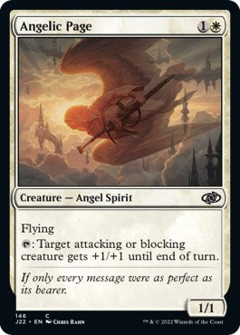 Angelic Page [Jumpstart 2022] | GrognardGamesBatavia