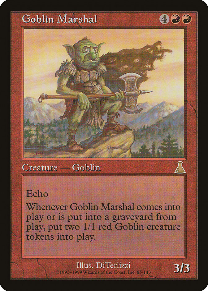 Goblin Marshal [Urza's Destiny] | GrognardGamesBatavia