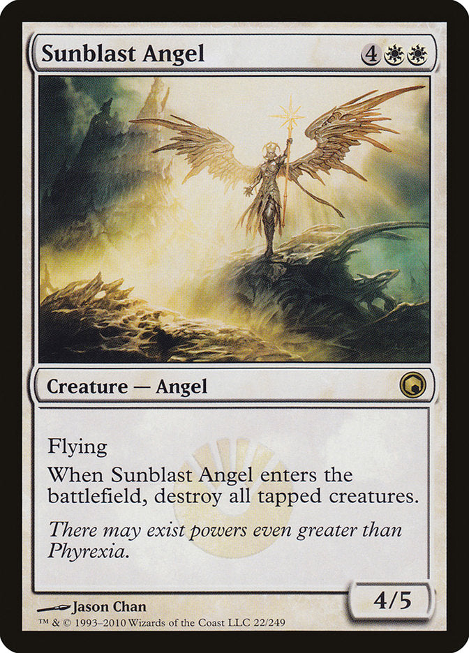 Sunblast Angel [Scars of Mirrodin] | GrognardGamesBatavia