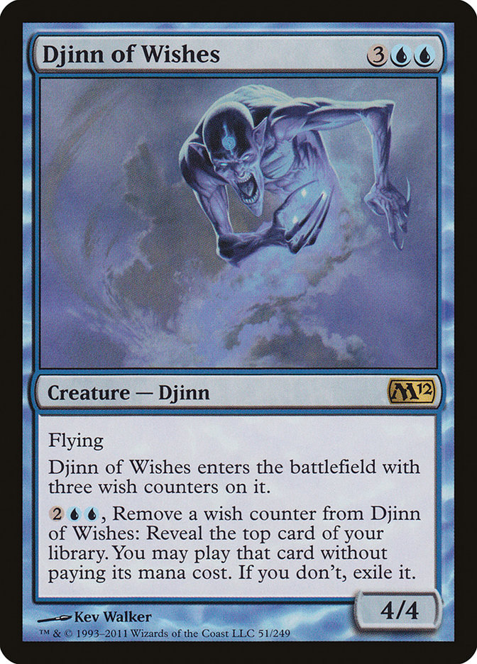 Djinn of Wishes [Magic 2012] | GrognardGamesBatavia