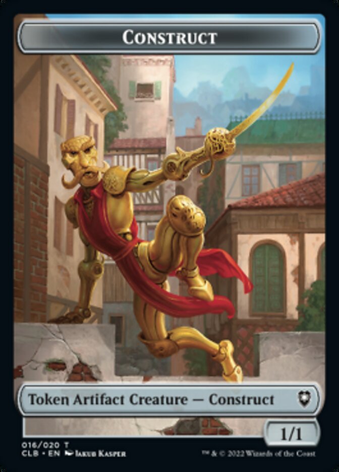 Construct Token [Commander Legends: Battle for Baldur's Gate Tokens] | GrognardGamesBatavia