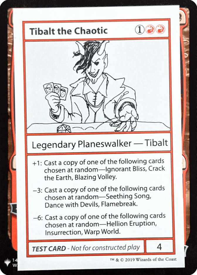 Tibalt the Chaotic [Mystery Booster Playtest Cards] | GrognardGamesBatavia