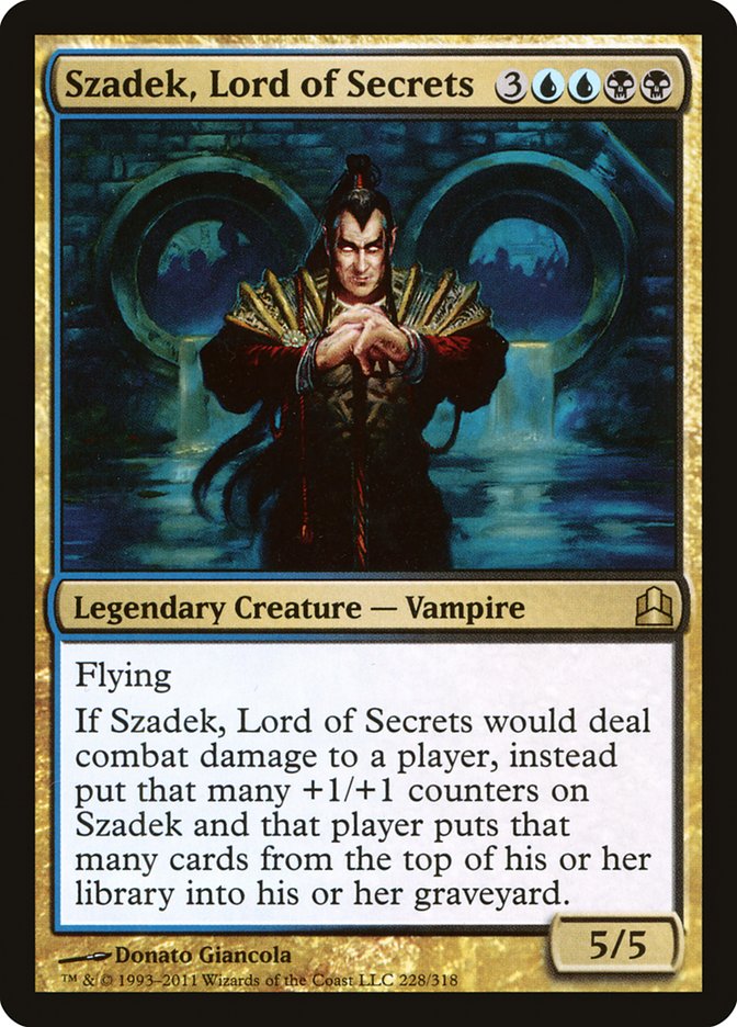 Szadek, Lord of Secrets [Commander 2011] | GrognardGamesBatavia