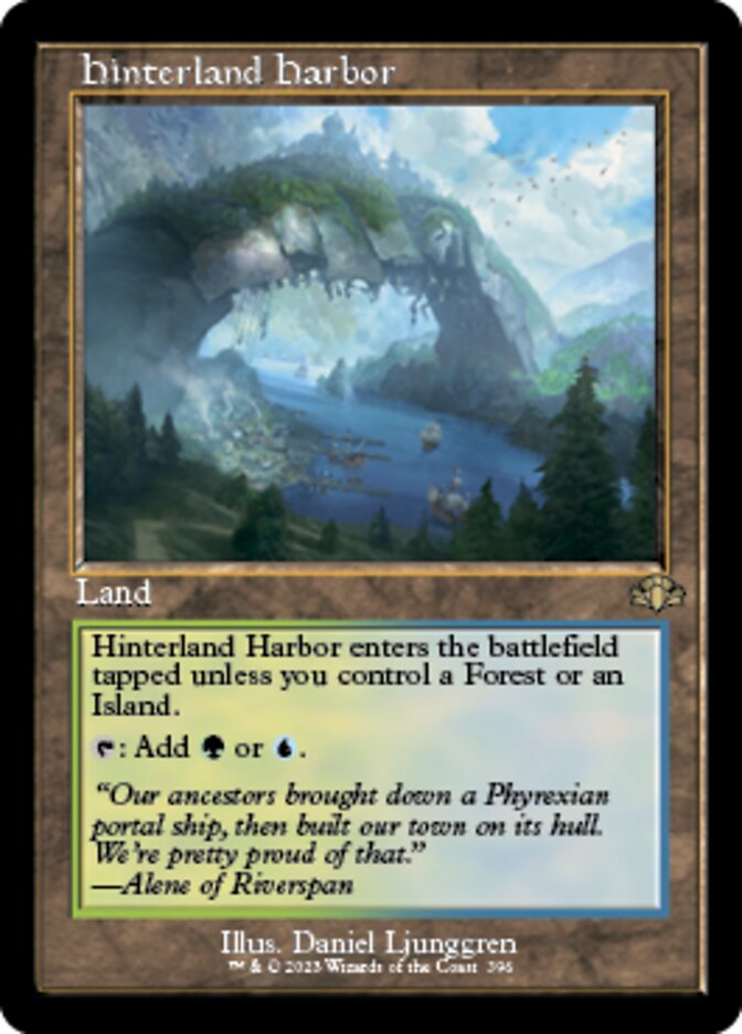 Hinterland Harbor (Retro) [Dominaria Remastered] | GrognardGamesBatavia