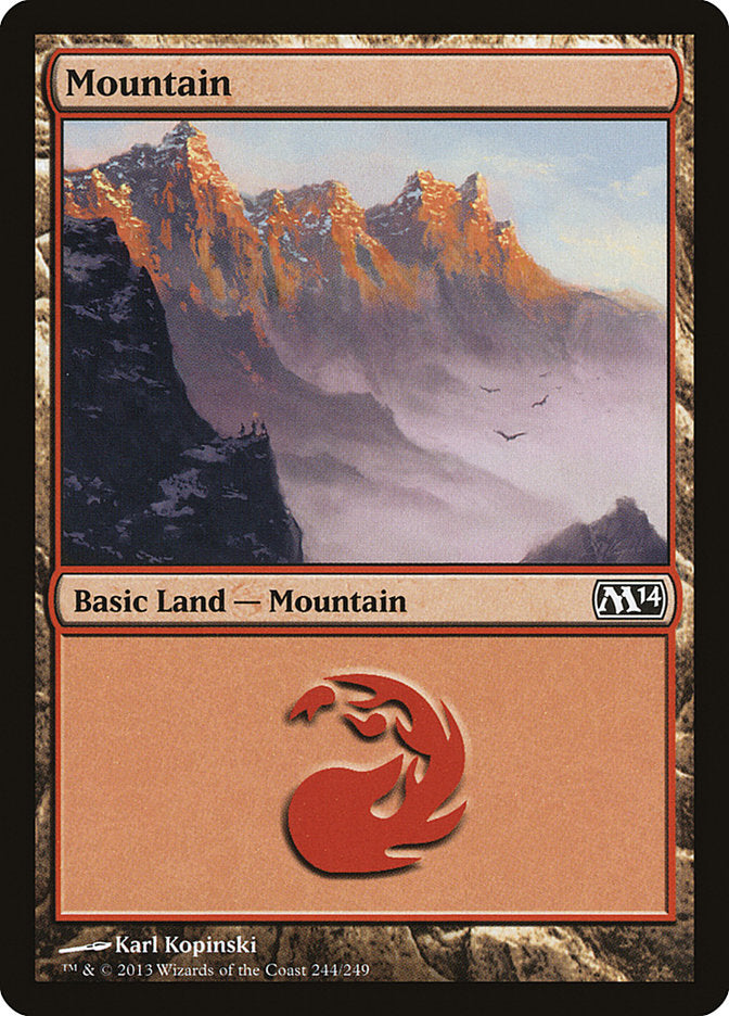 Mountain (244) [Magic 2014] | GrognardGamesBatavia