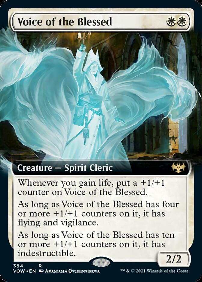 Voice of the Blessed (Extended Art) [Innistrad: Crimson Vow] | GrognardGamesBatavia