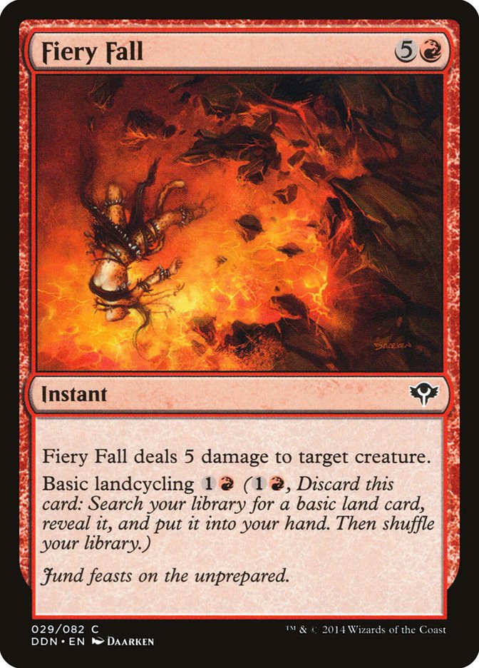 Fiery Fall [Duel Decks: Speed vs. Cunning] | GrognardGamesBatavia