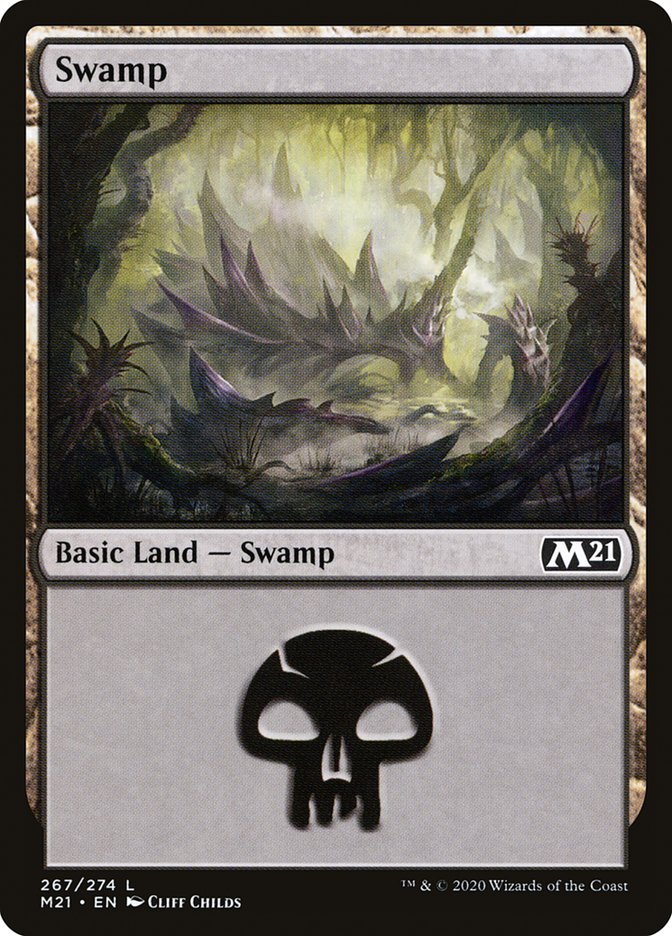 Swamp (267) [Core Set 2021] | GrognardGamesBatavia