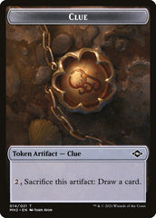 Treasure // Clue Double-Sided Token [Pioneer Challenger Decks 2022] | GrognardGamesBatavia