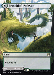 Branchloft Pathway // Boulderloft Pathway (Borderless Alternate Art) [Zendikar Rising] | GrognardGamesBatavia