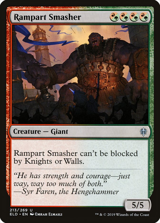 Rampart Smasher [Throne of Eldraine] | GrognardGamesBatavia