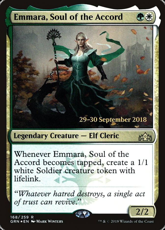 Emmara, Soul of the Accord [Guilds of Ravnica Prerelease Promos] | GrognardGamesBatavia