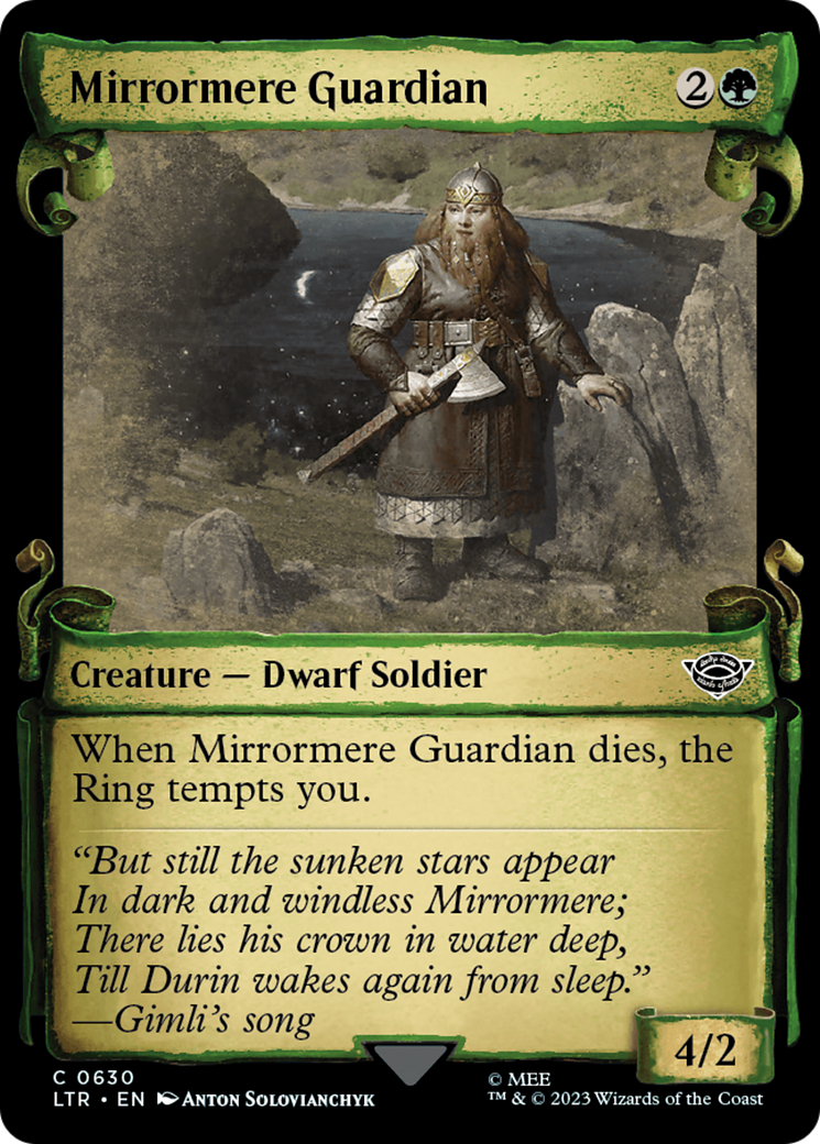 Mirrormere Guardian [The Lord of the Rings: Tales of Middle-Earth Showcase Scrolls] | GrognardGamesBatavia