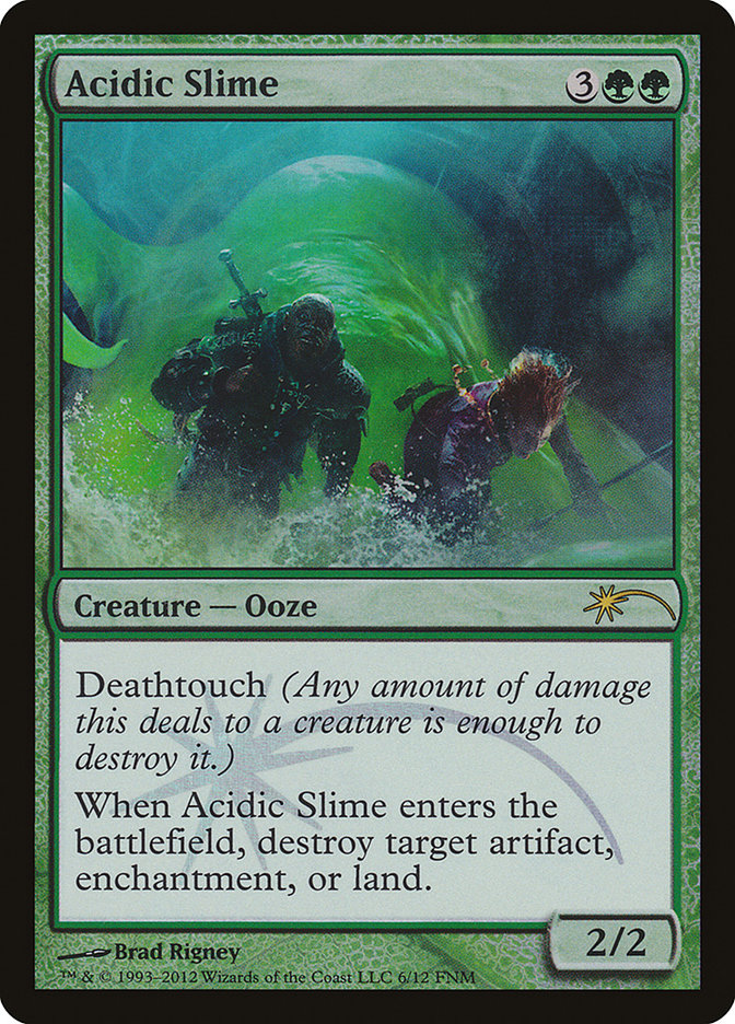 Acidic Slime [Friday Night Magic 2012] | GrognardGamesBatavia