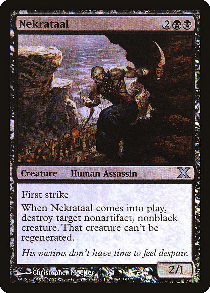 Nekrataal (Premium Foil) [Tenth Edition] | GrognardGamesBatavia