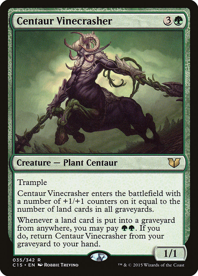 Centaur Vinecrasher [Commander 2015] | GrognardGamesBatavia