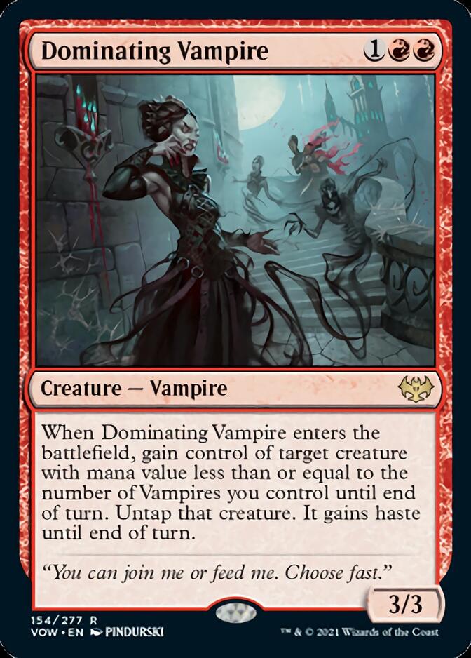 Dominating Vampire [Innistrad: Crimson Vow] | GrognardGamesBatavia