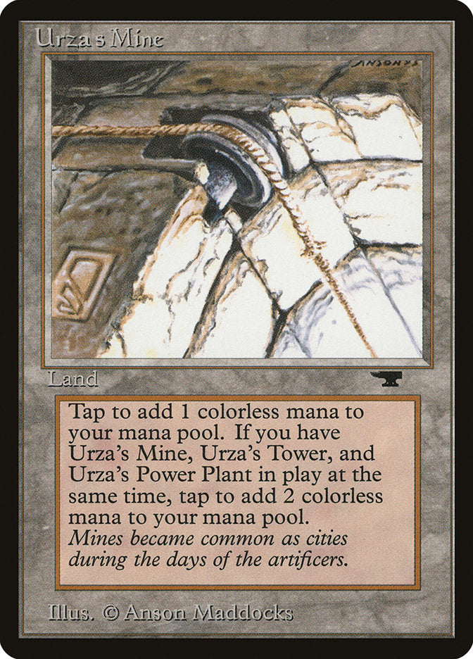 Urza's Mine (Pulley Embedded in Stone) [Antiquities] | GrognardGamesBatavia