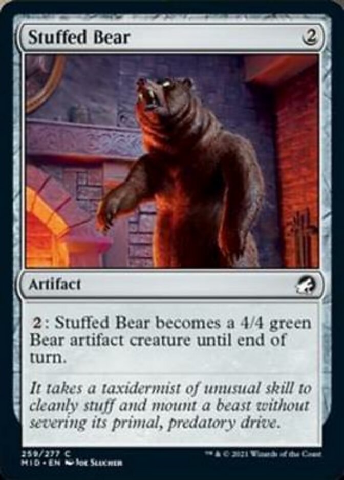 Stuffed Bear [Innistrad: Midnight Hunt] | GrognardGamesBatavia