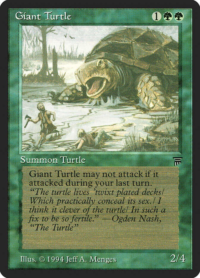 Giant Turtle [Legends] | GrognardGamesBatavia