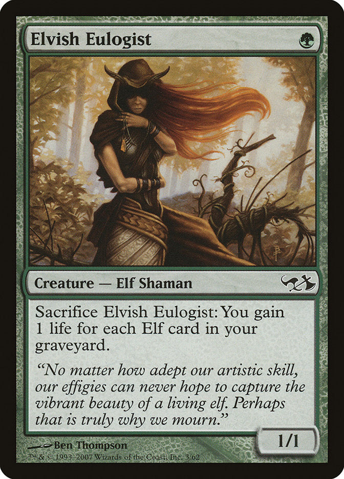 Elvish Eulogist [Duel Decks: Elves vs. Goblins] | GrognardGamesBatavia