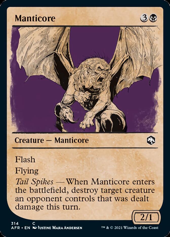 Manticore (Showcase) [Dungeons & Dragons: Adventures in the Forgotten Realms] | GrognardGamesBatavia