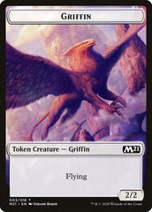 Bird // Griffin Double-Sided Token [Core Set 2021 Tokens] | GrognardGamesBatavia