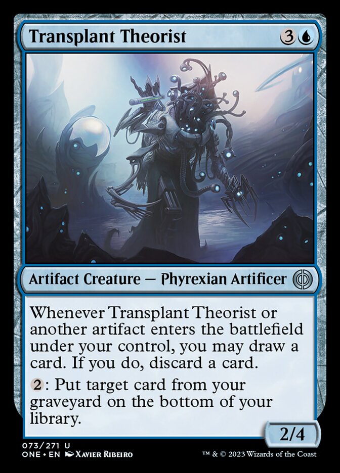 Transplant Theorist [Phyrexia: All Will Be One] | GrognardGamesBatavia