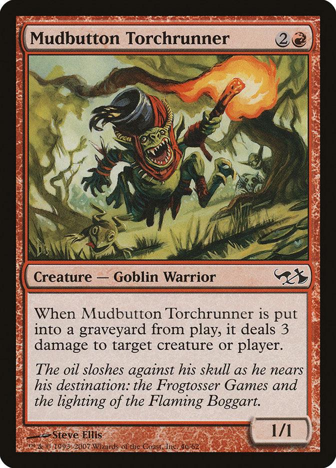 Mudbutton Torchrunner [Duel Decks: Elves vs. Goblins] | GrognardGamesBatavia