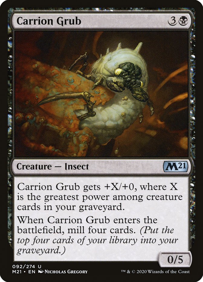 Carrion Grub [Core Set 2021] | GrognardGamesBatavia