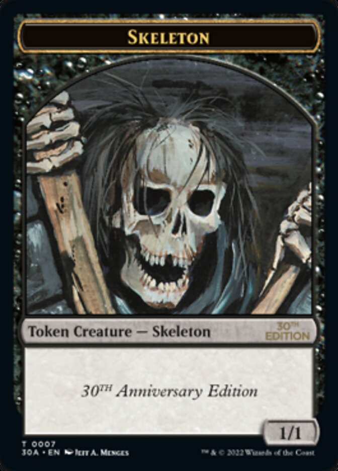 Skeleton Token [30th Anniversary Tokens] | GrognardGamesBatavia