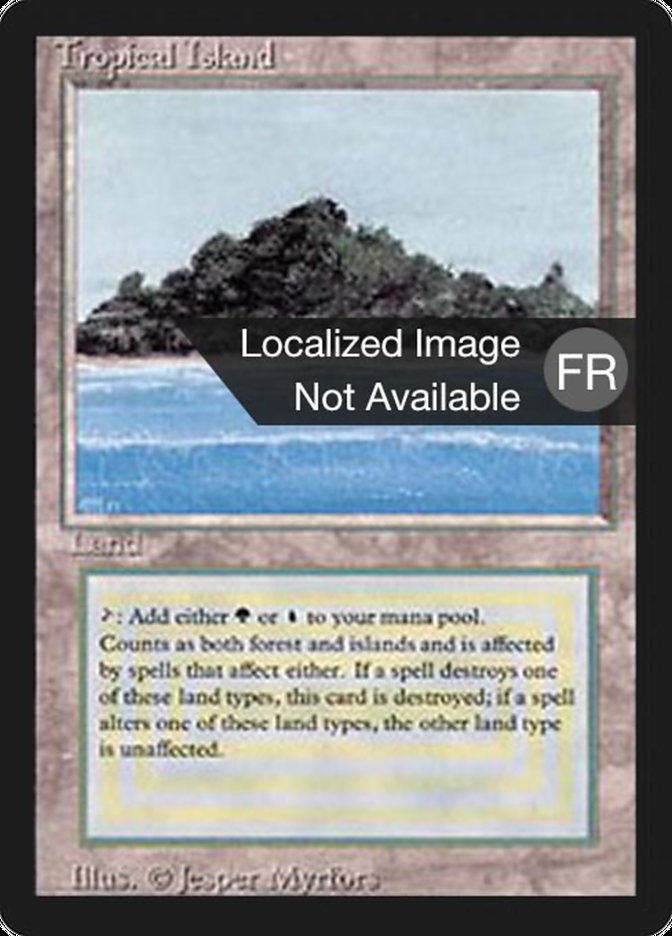 Tropical Island [Foreign Black Border] | GrognardGamesBatavia